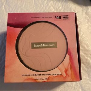 NWOT BareMinerals Original Foundation SPF 15- Never opened or used